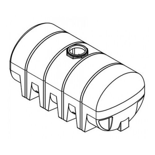 2,010 Gallon Drainable Leg Tank, 69'' Wide x 140'' Deep x 74'' High