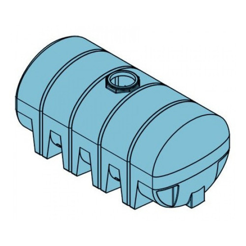 2,010 Gallon Heavy Duty Drainable Leg Tank, 69'' Wide x 140'' Deep x 74'' High