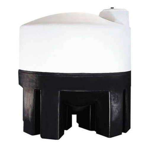 3,000 Gallon Cone Bottom Tank w/ Poly Stand, 96'' Diameter x 134'' High