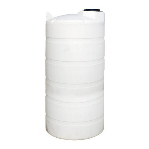 6,502 Gallon Vertical Plastic Storage Tank, 102'' Diameter x 196'' High
