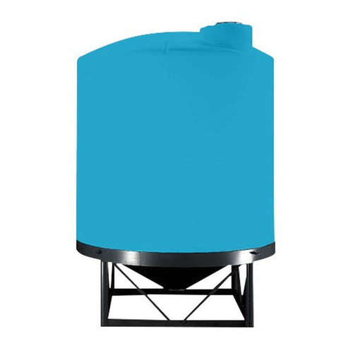 5,500 Gallon Heavy Duty Cone Bottom Tank, 119'' Diameter x 148'' High