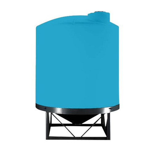 10,000 Gallon Heavy Duty Cone Bottom Tank, 141'' Diameter x 180'' High