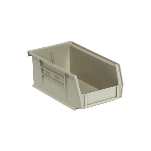 Stone Ultra Stack and Hang Bins 7.38'' W x 4.13'' D x 3'' H - Case of 24 (7.38 in W x 3 in D x 4.13 in H)