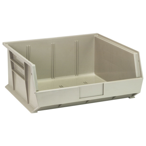 Stone Ultra Stack and Hang Bins 14.75'' W x 16.5'' D x 7'' H - Case of 6 (14.75 in W x 7 in D x 16.5 in H)