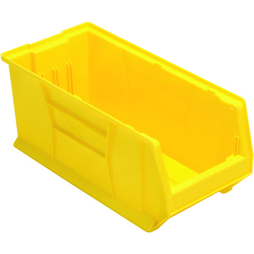 Yellow Jumbo Ultra Bin 23.88'' W x 11'' D x 10'' H - Case of 4 (23.875 in W x 10 in D x 11 in H)