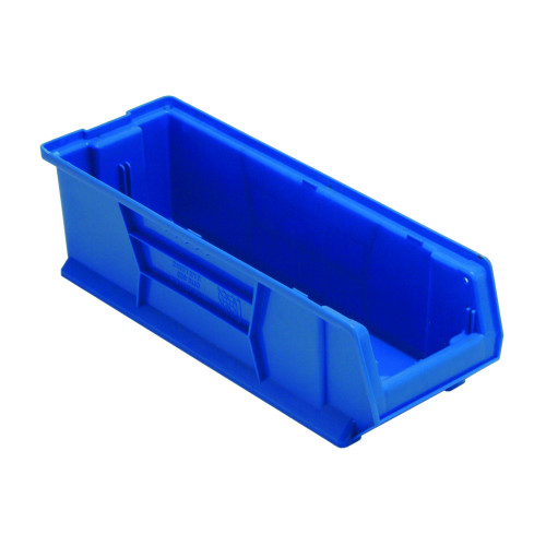 Blue Jumbo Ultra Bin 23.88'' W x 8.25'' D x 7'' H - Case of 6 (23.875 in W x 7 in D x 8.25 in H)