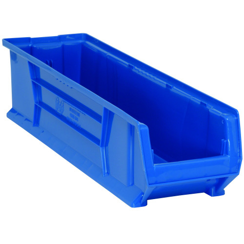 Blue Hulk Container 29.88'' W x 8.25'' D x 7'' H - Case of 6 (29.875 in W x 7 in D x 8.25 in H)
