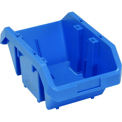 Blue QuickPick Double Sided Bin 14'' L x 9.25'' W x 6.5'' H Case of 20 (14 in W x 6.5 in D x 9.25 in H)
