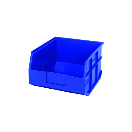 Blue Stackable Shelf Bin 12'' L x 11'' W x 7'' H Case of 6 (12 in W x 7 in D x 11 in H)
