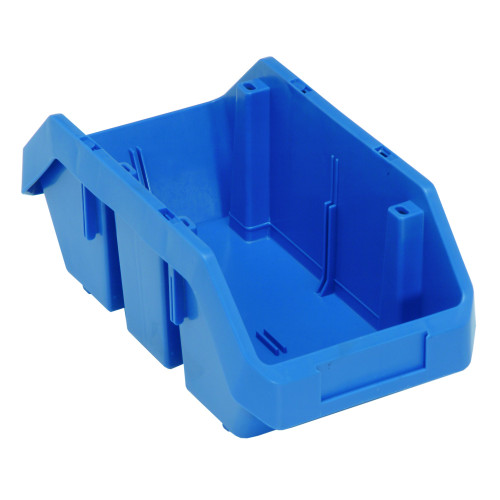 Blue QuickPick Double Sided Bin 12.5'' L x 6.63'' W x 5'' H Case of 20 (12.5 in W x 5 in D x 6.625 in H)