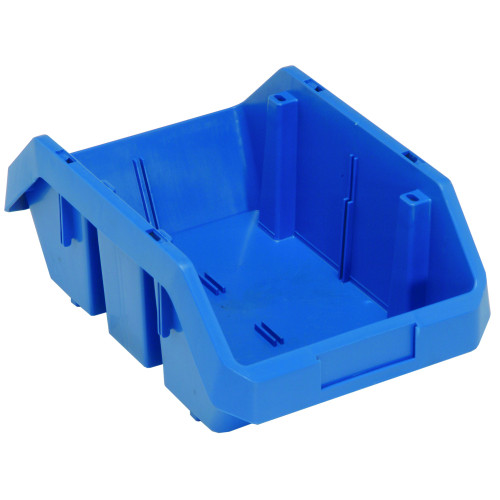 Blue QuickPick Double Sided Bin 12.5'' L x 8.38'' W x 5'' H Case of 20 (12.5 in W x 5 in D x 8.375 in H)