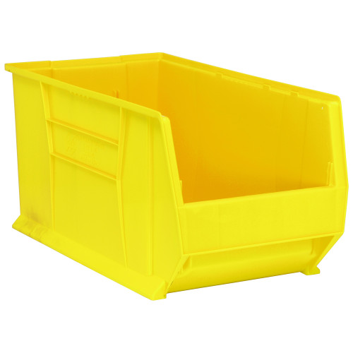 Hulk 30'' Stackable Storage Container 29.875''L x 16.5''W x 15''H - Yellow (29.875 in W x 15 in D x 16.5 in H)