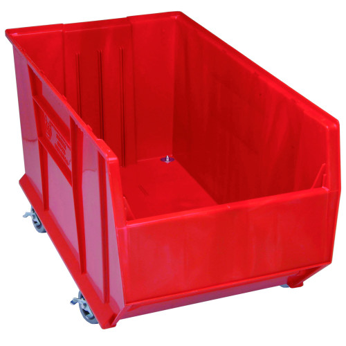 Hulk 36'' Mobile Stackable Storage Container 35.875''L x 19.875''W x 20.5''H - Red (35.875 in W x 17.5 in D x 19.875 in 
