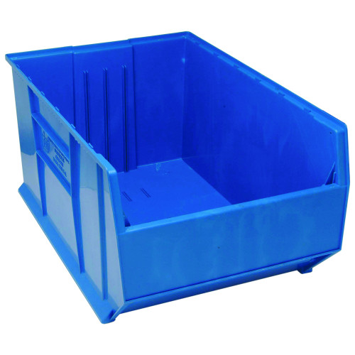 Hulk 36'' Stackable Storage Container 35.875''L x 23.875''W x 17.5''H - Blue (35.875 in W x 17.5 in D x 23.875 in H)
