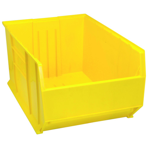 Hulk 36'' Stackable Storage Container 35.875''L x 23.875''W x 17.5''H - Yellow (35.875 in W x 17.5 in D x 23.875 in H)