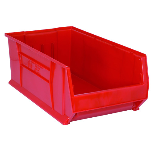 Hulk 30'' Stackable Storage Container 29.875''L x 16.5''W x 11''H - Red (29.875 in W x 11 in D x 16.5 in H)