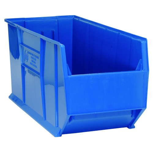 Hulk 36'' Stackable Storage Container 35.875''L x 16.5''W x 17.5''H - Blue (35.875 in W x 17.5 in D x 16.5 in H)