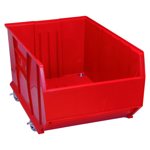 Hulk 36'' Mobile Stackable Storage Container 35.875''L x 23.875''W x 20.5''H - Red (35.875 in W x 17.5 in D x 23.875 in 