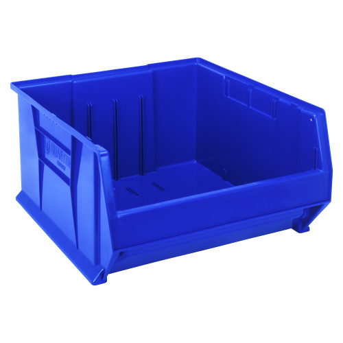 Hulk 24'' Stackable Storage Container 23.875''L x 22.5''W x 12''H - Blue (23.875 in W x 12 in D x 22.5 in H)