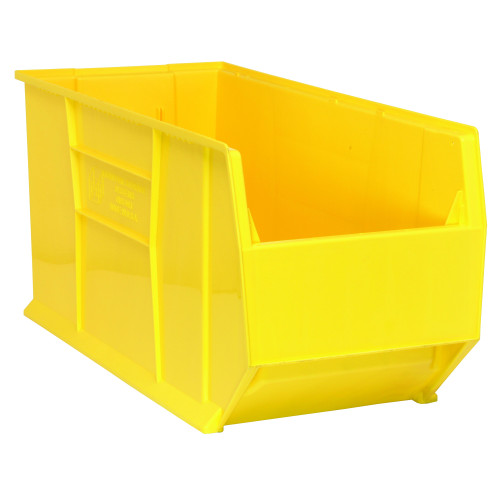 Hulk 36'' Stackable Storage Container 35.875''L x 16.5''W x 17.5''H - Yellow (35.875 in W x 17.5 in D x 16.5 in H)