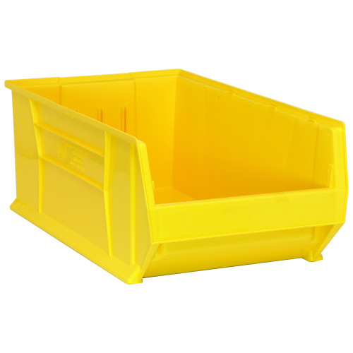 Hulk 30'' Stackable Storage Container 29.875''L x 18.25''W x 12''H - Yellow (29.875 in W x 12 in D x 18.25 in H)