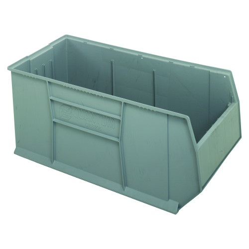 Gray 42 inch RackBin for storage