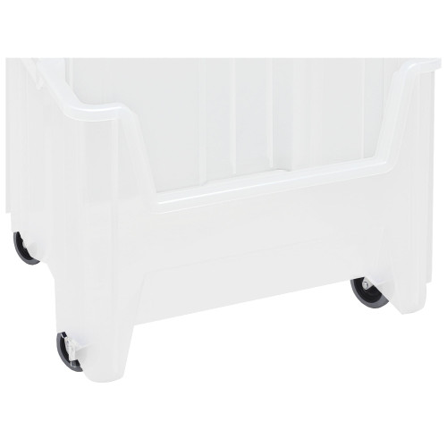 Mobile Giant Stack Container - Clear for small parts storage