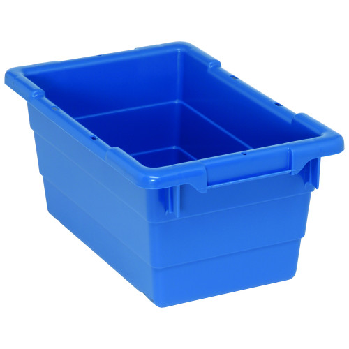 Cross Stack Tub - Blue - 3.85 Gallon for small parts storage