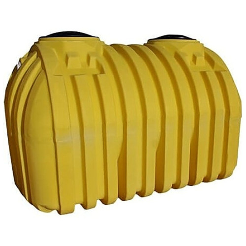 1250 Gallon Underground Septic Tank - 55 inch W x 116 inch D x 70 inch H - 2 Compartments for storage