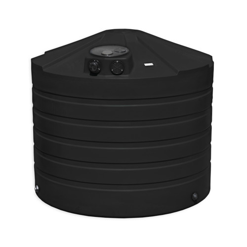 1320 Gallon Rainwater Collection Tank - 72 inch W x 72 inch D x 82 inch H - Polyethylene - Above Ground