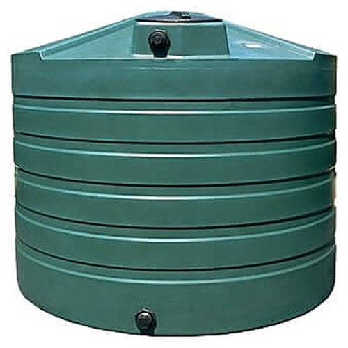1320 Gallon Vertical Water Storage Tank - 82 inch W x 82 inch D x 72 inch H - Polyethylene for storage