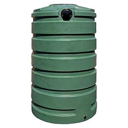205 Gallon Vertical Water Storage Tank - 35 inch D x 60 inch H - Polyethylene - Above Ground for storage