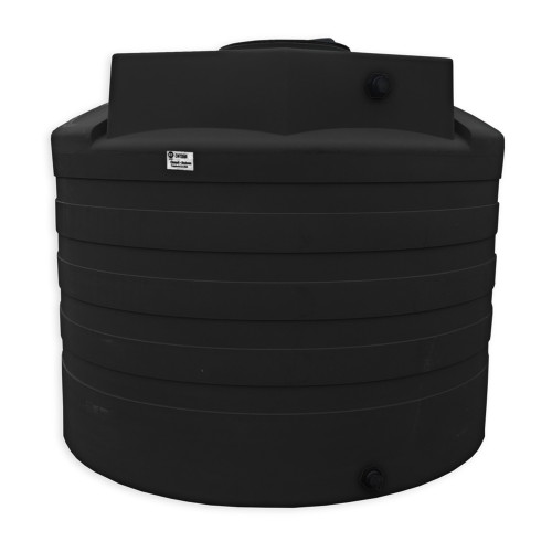 1650 Gallon Vertical Polyethylene Water Storage Tank - 102 inch D x 80 inch H for storage