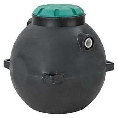 500 Gallon Underground Septic Pump Tank - 60 inch W x 60 inch D x 63 inch H - Grey Polyethylene for storage