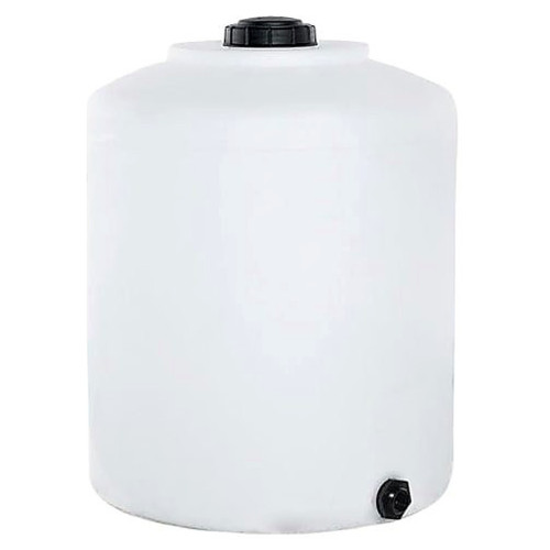 65 Gallon Emergency Water Storage Tank - 26 inch Diameter x 31 inch H - Polyethylene - Above Ground
