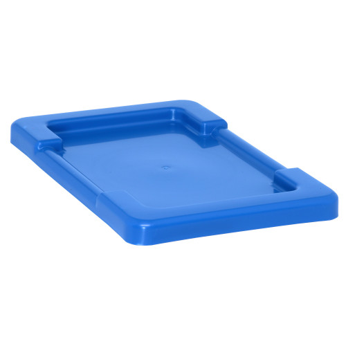 Lug Lid for Cross Stack Tubs - Blue for storage