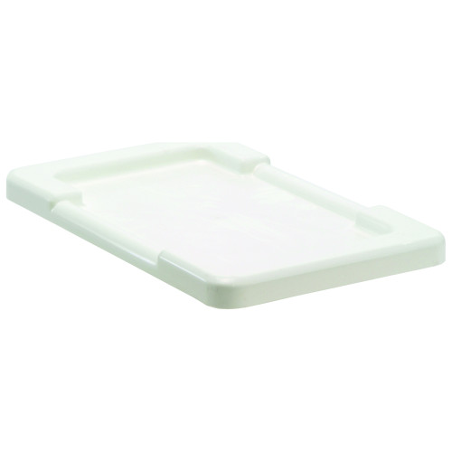 Lug Lid for Cross Stack Tubs - White for storage