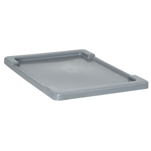 Lug Lid for Cross Stack Tubs - Gray for storage