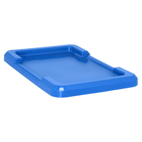Lug Lid for Cross Stack Tubs - Blue for storage