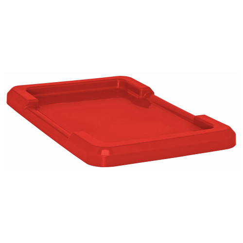 Lug Lid for Cross Stack Tubs - Red for storage