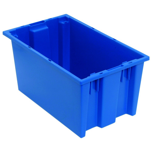 Stack and Nest Tote - Blue for small parts storage