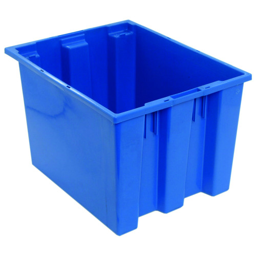 Stack and Nest Tote - Blue for small parts storage