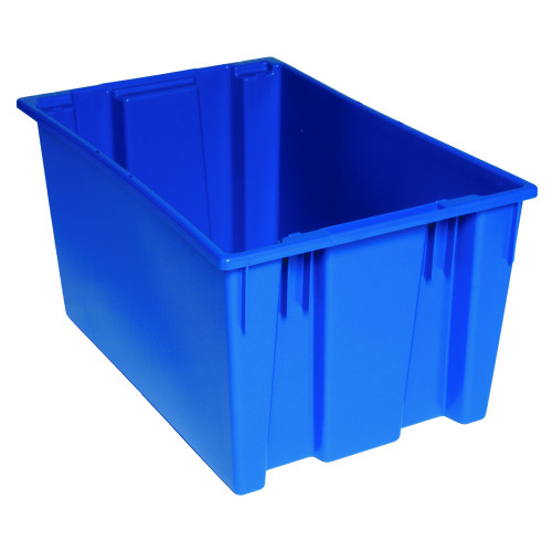 Stack and Nest Tote - Blue for small parts storage