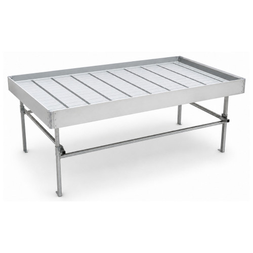 Max Roll Ebb & Flow Greenhouse Bench for Indoor Farming - 6'W x 4'L