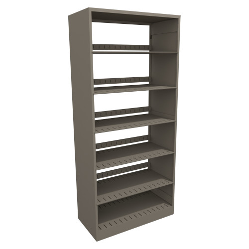 4-Post Single Entry Starter Shelving Unit - 6 Openings storage rack