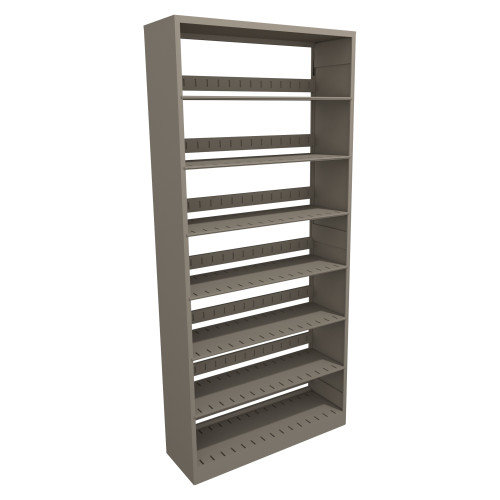 4-Post Single Entry Starter Shelving Unit - 7 Openings for storage