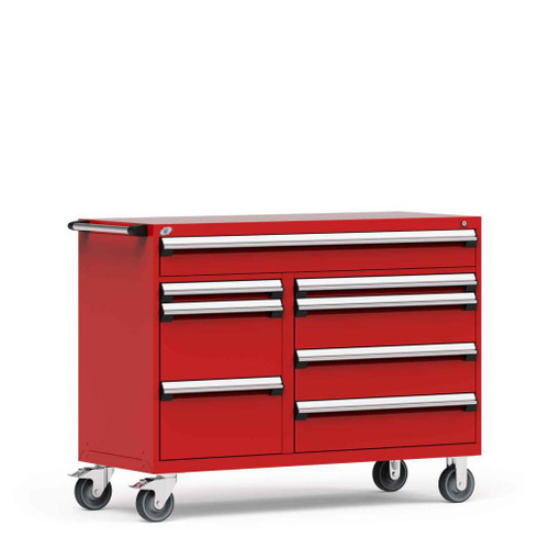 Multi-Drawer Mobile Cabinet  - 9 Drawers - 54'' W x 24''D - R5GJE-3405