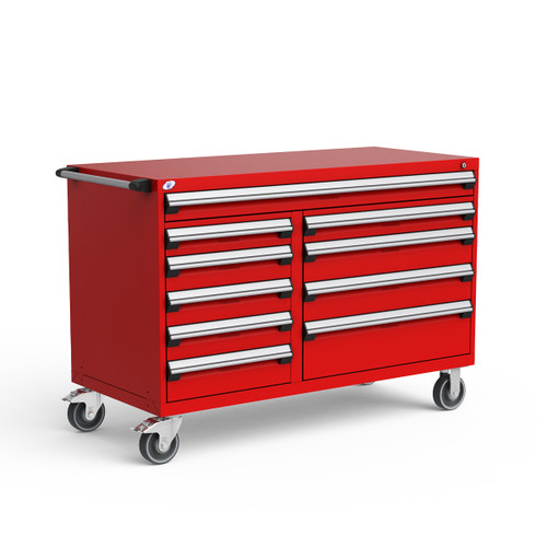 Multi-Drawer Mobile Cabinet  - 10 Drawers - 60'' W x 27''D - R5GKG-3404