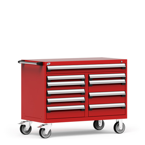 Multi-Drawer Mobile Cabinet  - 10 Drawers - 48'' W x 24''D - R5GHE-3005