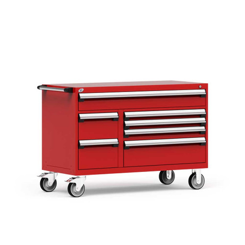 Multi-Drawer Mobile Cabinet  - 7 Drawers - 54'' W x 27''D - R5GJG-3003